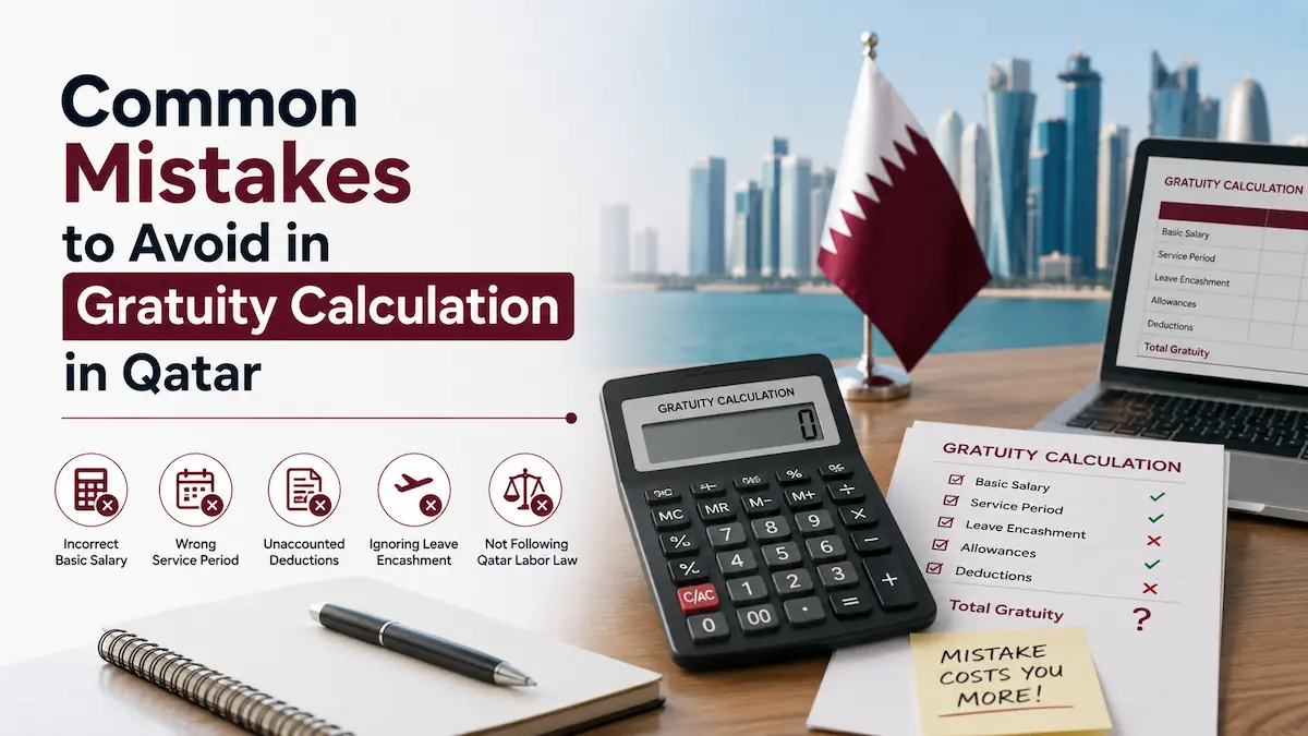 Common Mistakes to Avoid in Gratuity Calculation
