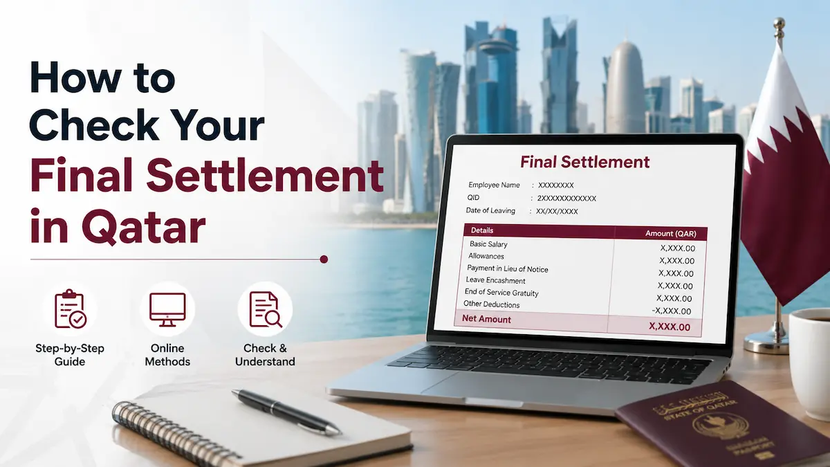How to Check Your Final Settlement in Qatar